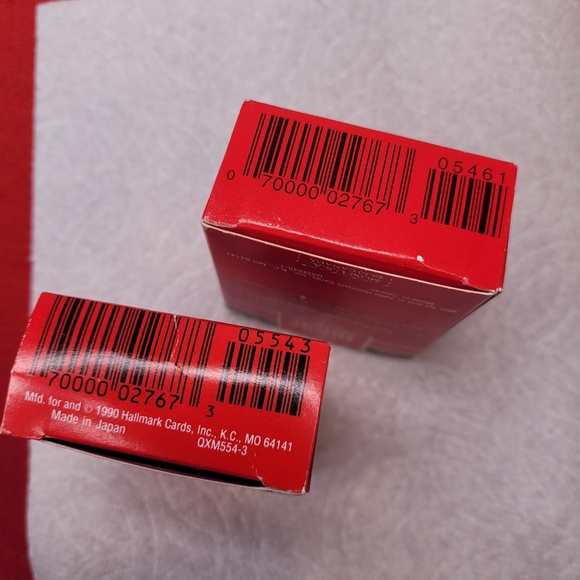 Vintage Hallmark keepsake porcelain thimble bells 1990, 1992 - Picture 7 of 7